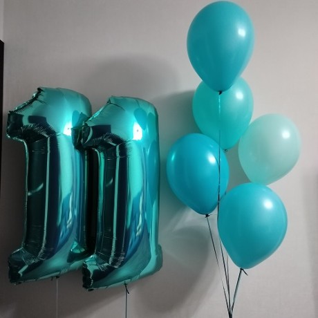Набор шаров на 11 лет